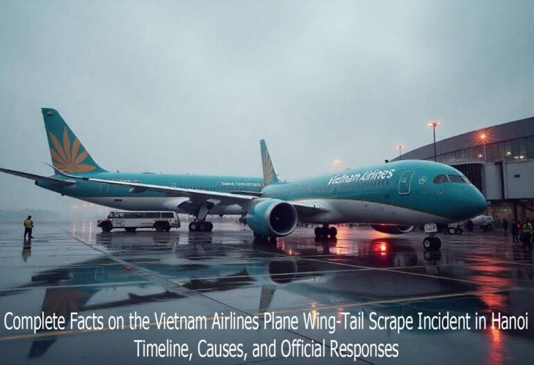 Complete Facts on the Vietnam Airlines Plane Wing-Tail Scrape