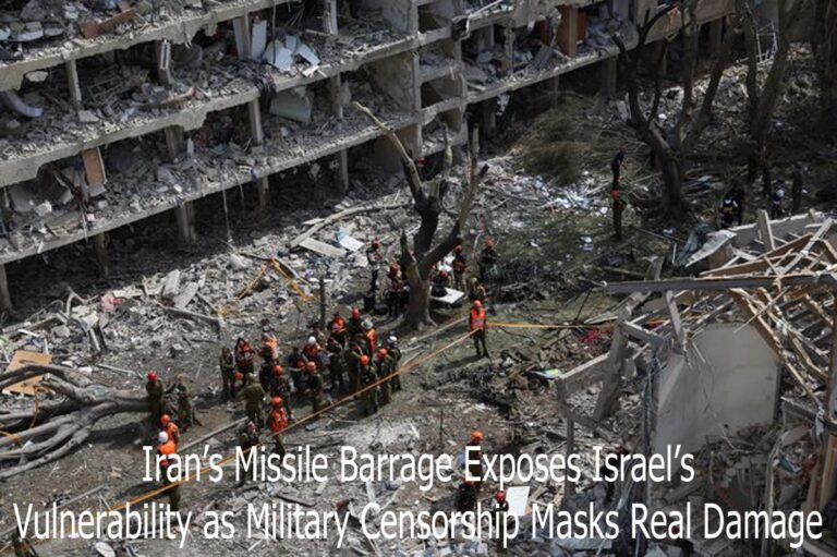 Iran's Missile Barrage Exposes Israel's