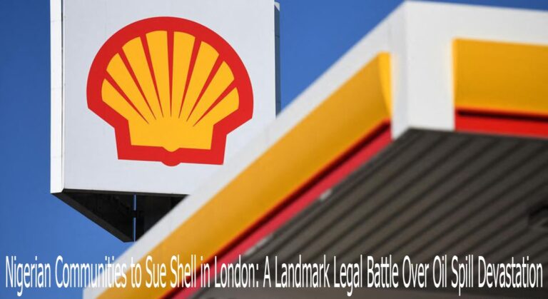 Nigerian Communities to Sue Shell in London